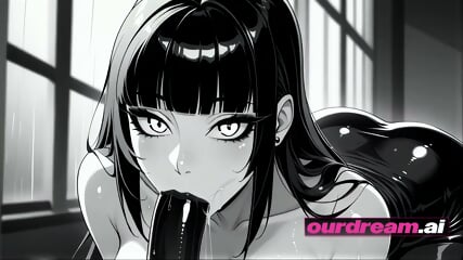 Ourdream Hentai | Dark-Haired Anime Babe's Naughty Penthouse Ride