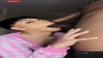 Ebony Femboy Shares Private Video Collection