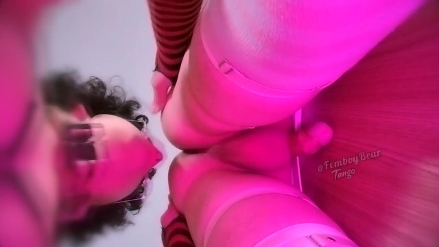Femboy Bottom Gets Rimming and Filled