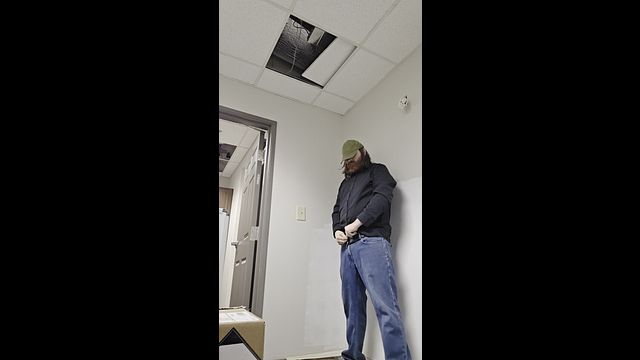 Guy Exposes Himself at Work