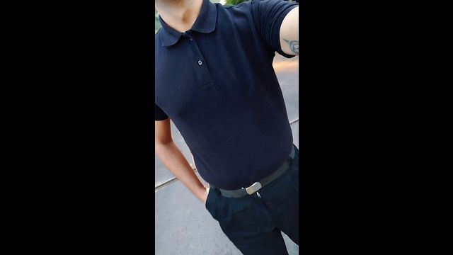 Cop Uniform Can't Hide His Erection
