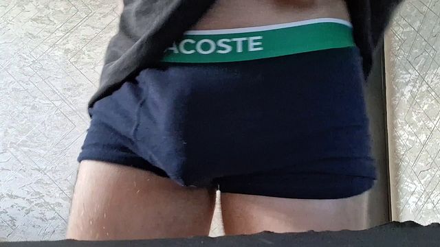 Teen Guy Jerks Off After School in POV
