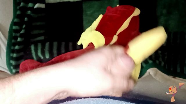 Dragon Costume Play with Plush Fun
