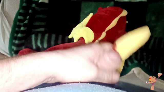 Dragon Costume Fun with Plush Guys