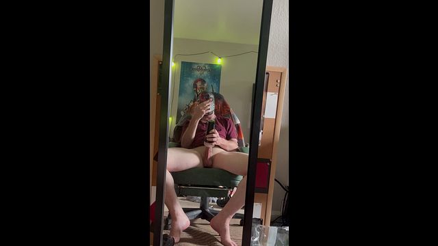 Gay Pup-Play Scene with Cute Performer