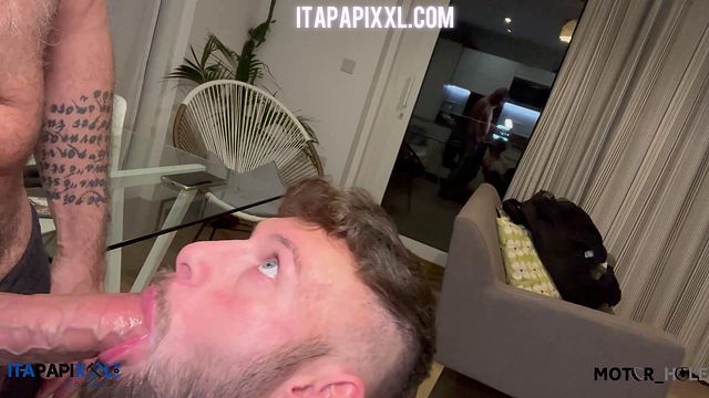 Daddy Gives Blowjob with Big Cock ASMR