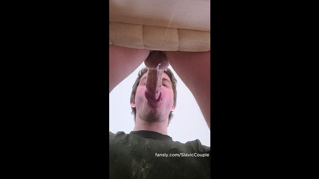 Huge Cock Deepthroat with Sloppy Blow Job