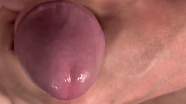 Closeup Cumshot with Dick Revealed