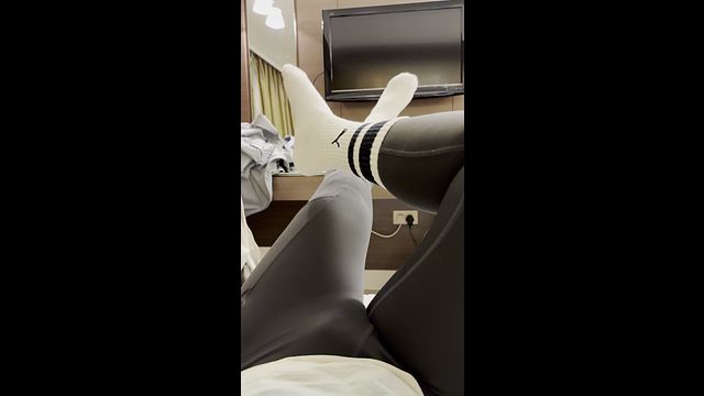 Famboy Wears Tight Yoga Pants Tease