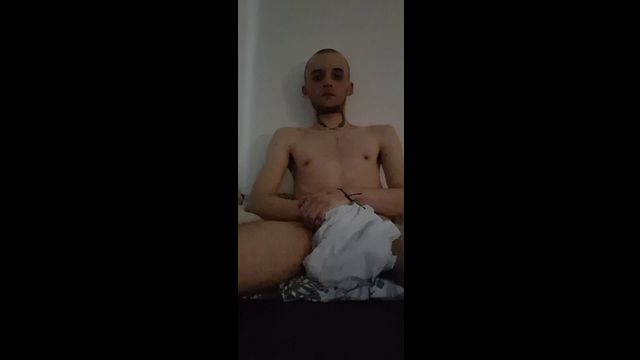 Young Twink Waits for Anonymous Bareback Encounter