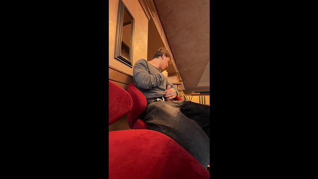 Gay Guy Fucks in Cafe