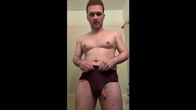 Tight Underwear Tease Leads to Nude Exposure