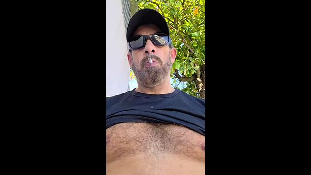 Gay Exhibitionist Shows Off in Public