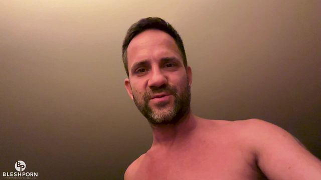 Tim Blesh Jerks Off to T-Shirt Cum