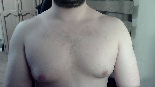 Beefy Camboy Dances and Flexes Muscles