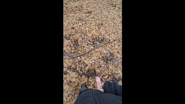 Nature cumshot