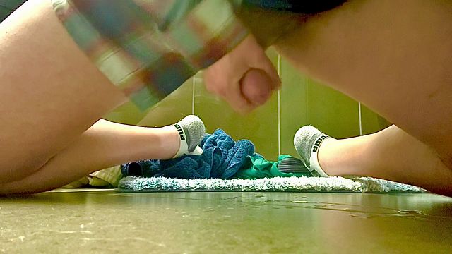 Gay Sex on Hotel Bathroom Floor