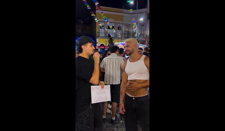 Gay Men Engage in Intense Anal Sex