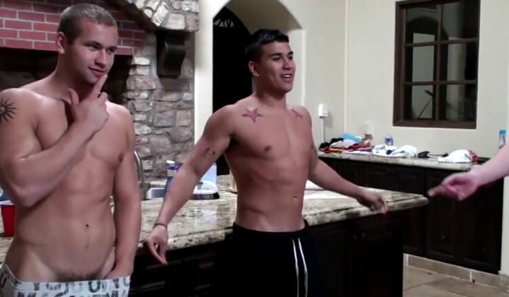 Frat Boys Engage in Hardcore Group Action