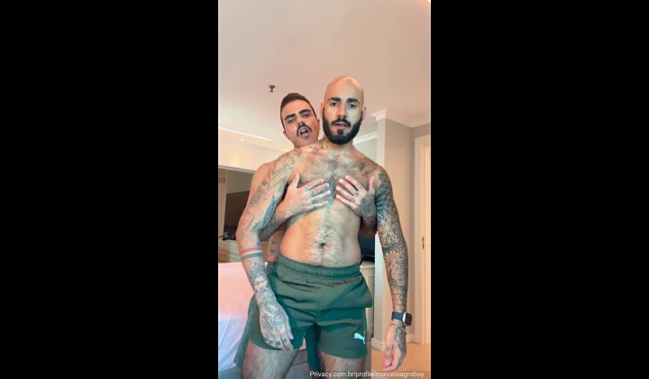 Rough Biker Gets Fucked by Agro Boy