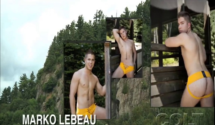 Muscular Stud Shows Off His Physique
