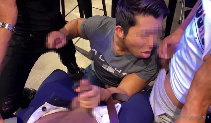 Japanese Gay Couple Engage in Passionate Sex