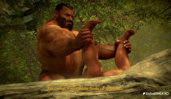 Hairy Daddy Dominates Young Twink in Mountain Retreat