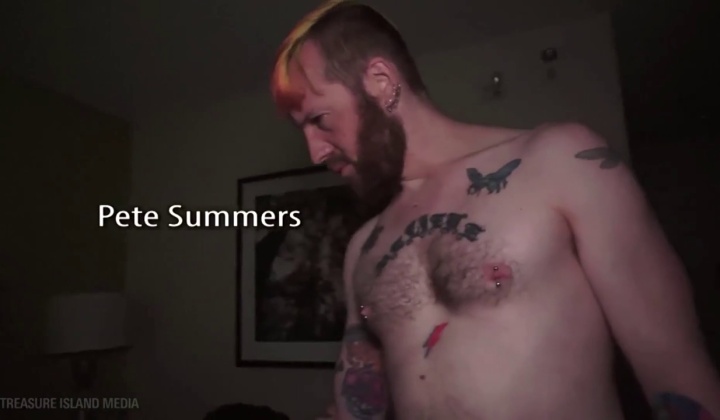 Dark Hunks Engage in Intense Bareback Fucking