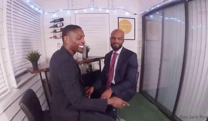 Ebony Masculine Dudes Engage in Intense Anal Sex