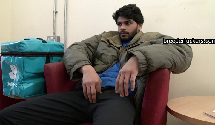 Delivery Boy Zain Gets Fucked