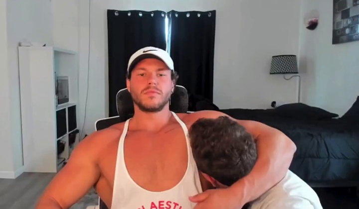 Alpha Male Forces Beta to Sniff Armpits