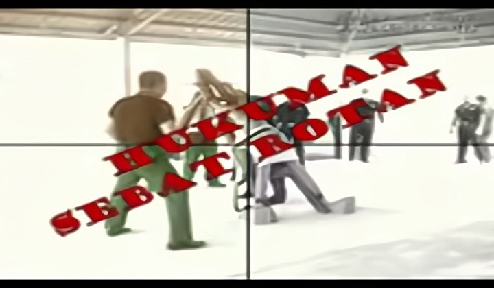 Gay Judicial Caning with Flogging and Pain