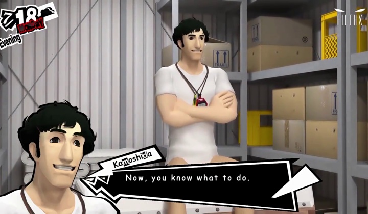 Gay Men Fuck in Storeroom