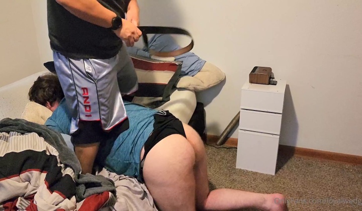wedgie, spanks and some kick  ?