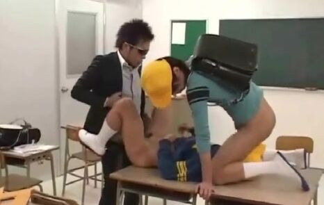 Japanese Twink Trained by Older Top