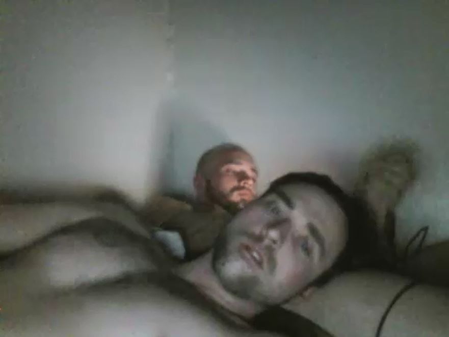Straight Friends Masturbate Together Naked