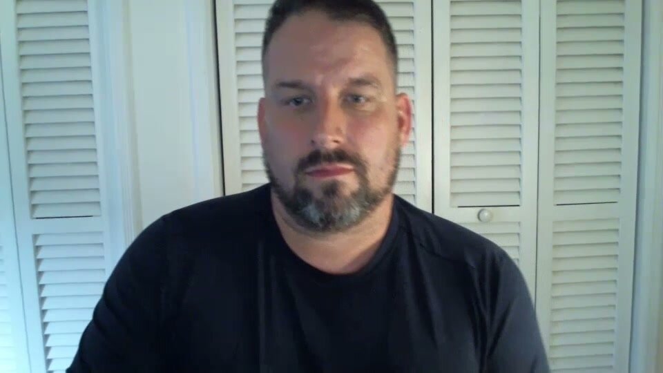 Chubby Daddy Jerks Off to Orgasm