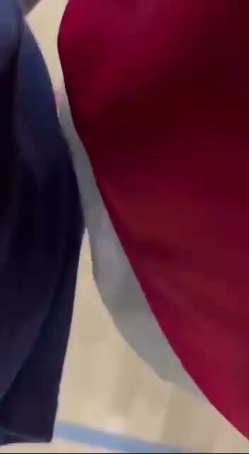 Big Booty Guy Gets Dry Humped in Brown Pants