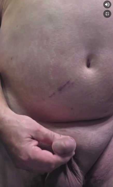 Chubby Guy Shows Off Body