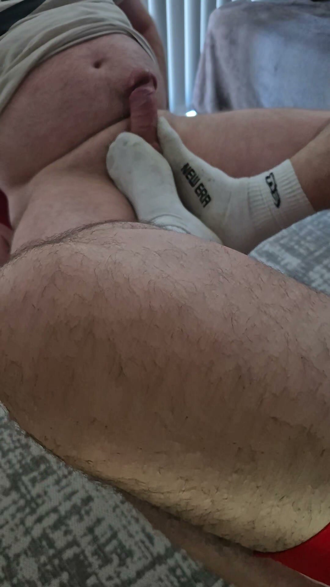 Scottish Guy Gives Submissive Footjob