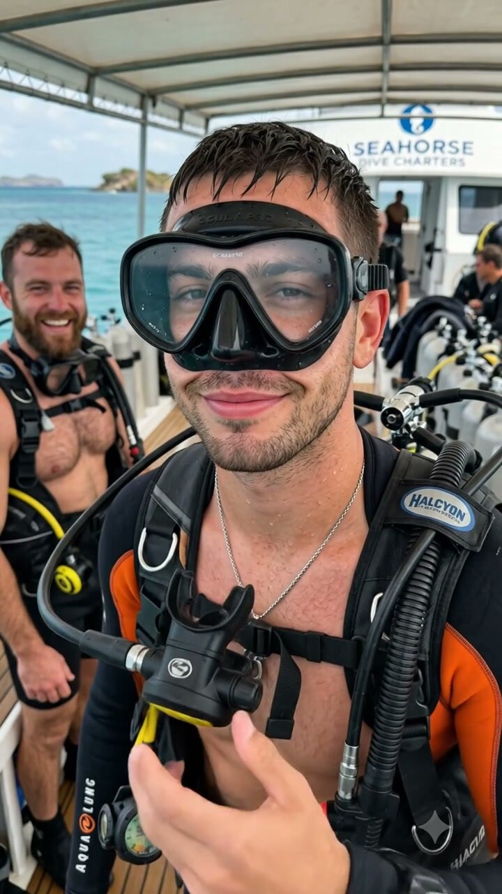 Divers Share Oral Sex Underwater