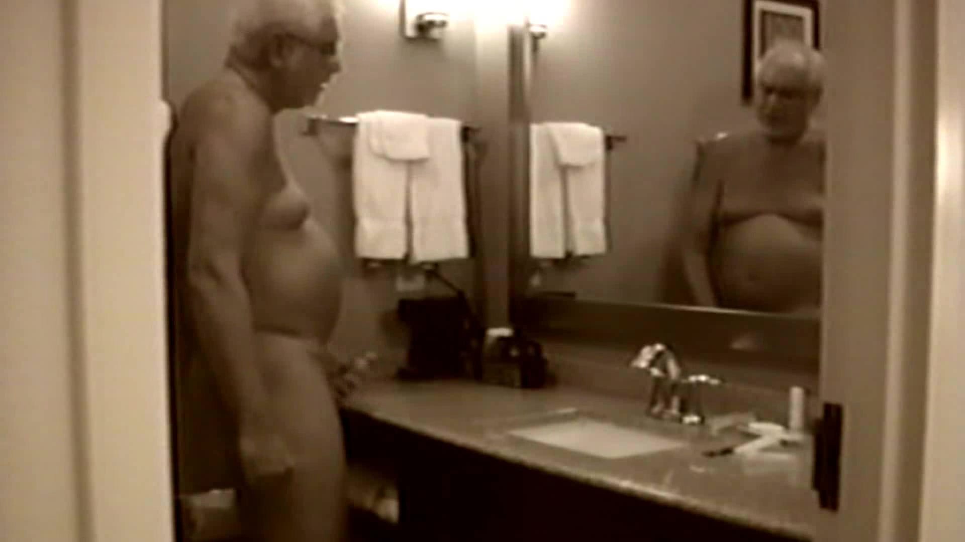 Solo Male Masturbates in Vintage Scene