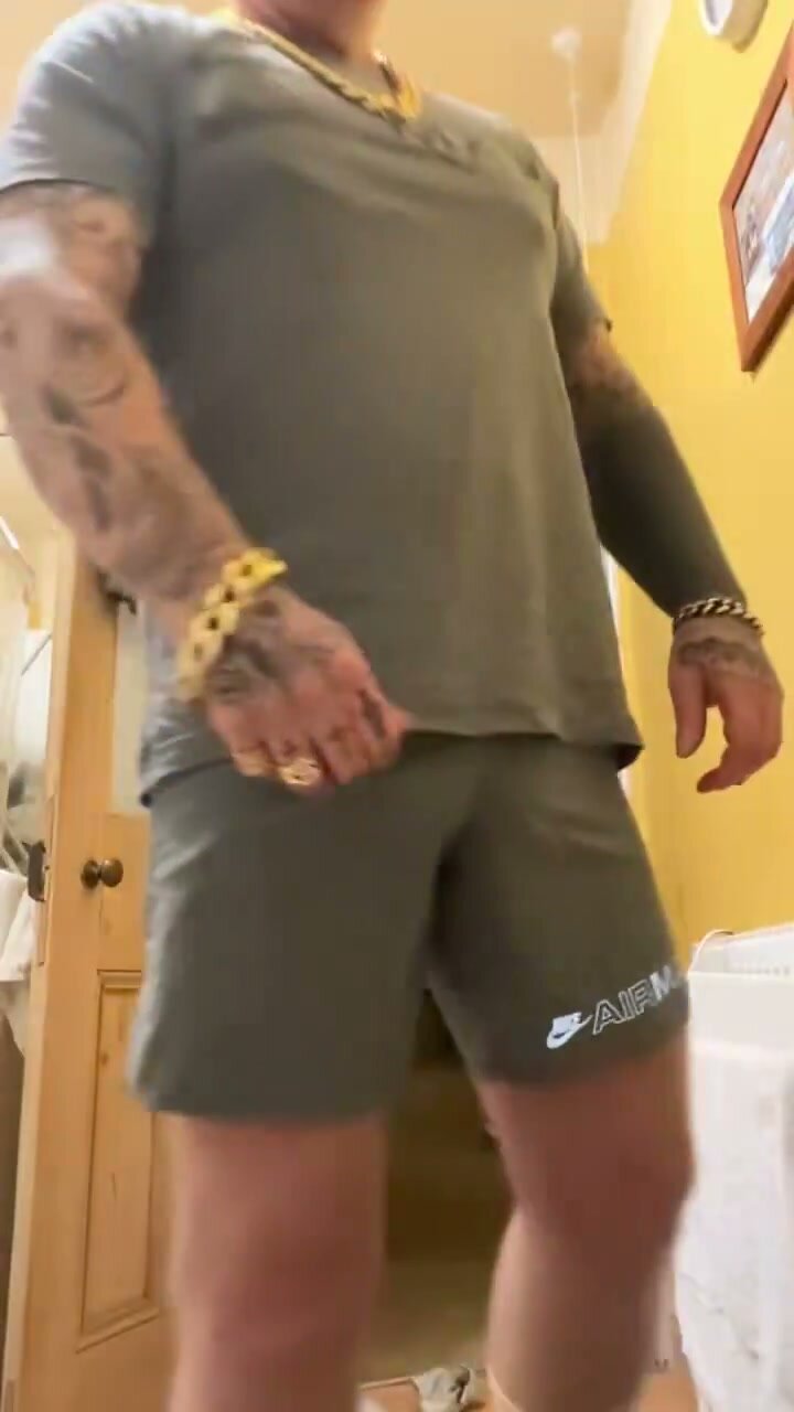 Dad-Bro Flashes His Cock in Public