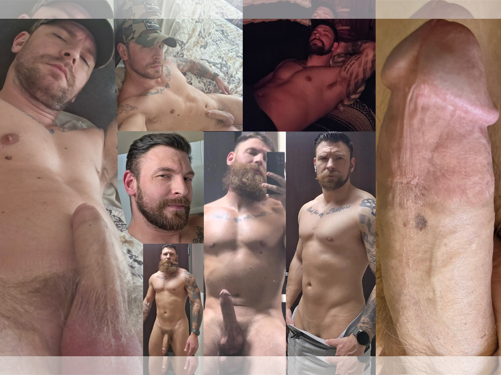 Redneck Masturbates with Dildo and Cums
