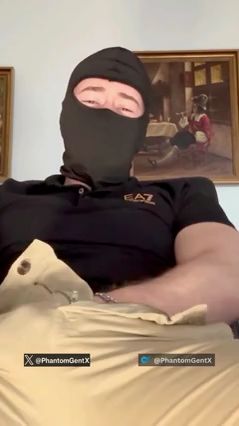 PhantomGentX Handles Hard Erection