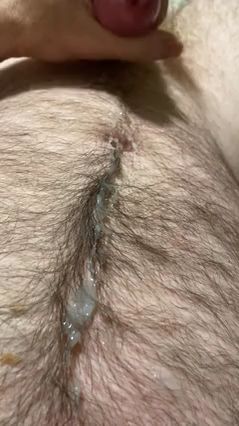 Guy Jerks Off with Coconut Oil to Climax