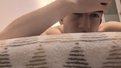 Twink Shows Off His Butt in Brief Tease