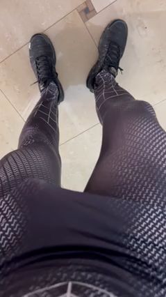 Gay Spiderman Cosplay Jerks Off in Tight Lycra Suit