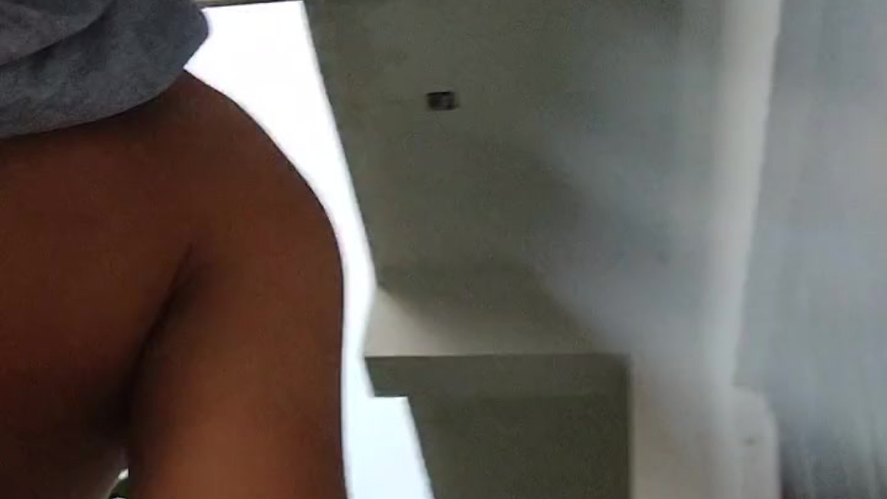 Outdoor Morning Masturbation with Big Cock