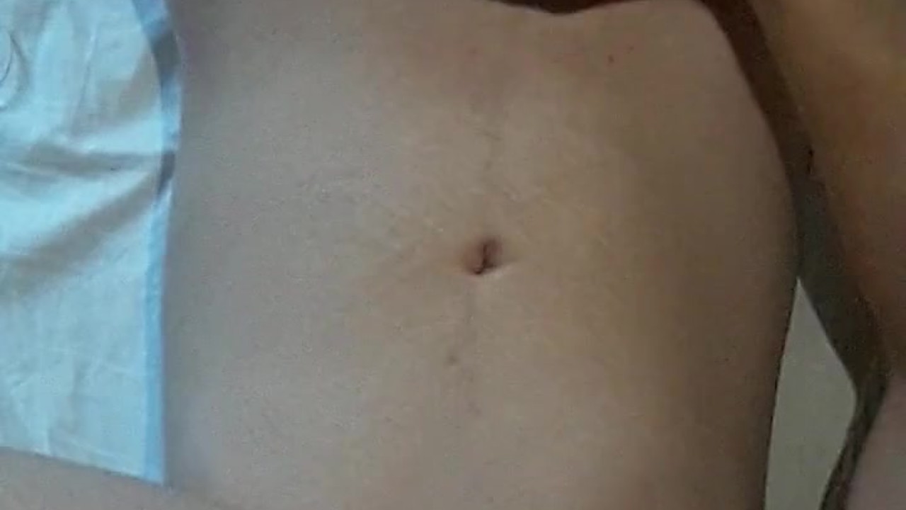 Hunk Receives Messy Cumshot on Body